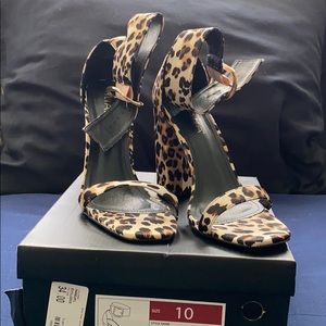Leopard print heels- make an offer
